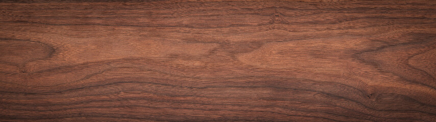 Walnut plank top. Long plank texture background. Panoramic wood plank texture background. Walnut wood plank natural texture. Panoramic background elements.