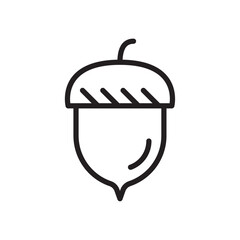 Hazelnut icon Black and white logo