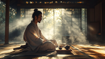 samurai, japan, japanese, ninja, katana, japanese sword, duel, art, scene, cool, emotion, sunset, beauty, war, battle, armor, warrior, snow, mt. fuji, cherry blossoms, clouds, mountain top, temple, 