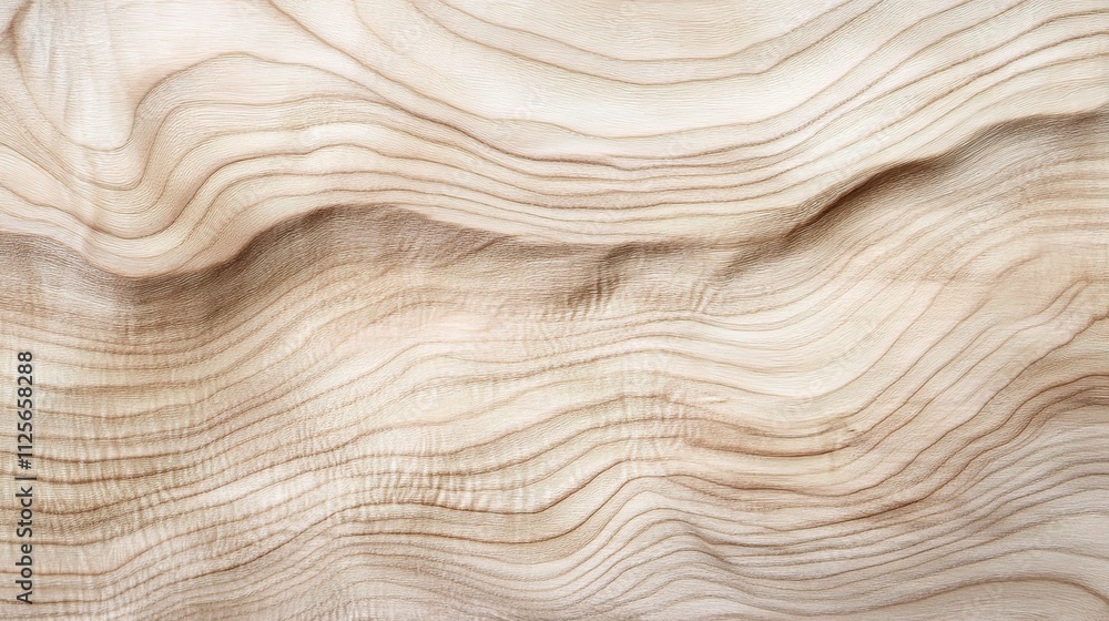 Poster light and whitewashed wood with visible grain texture for design