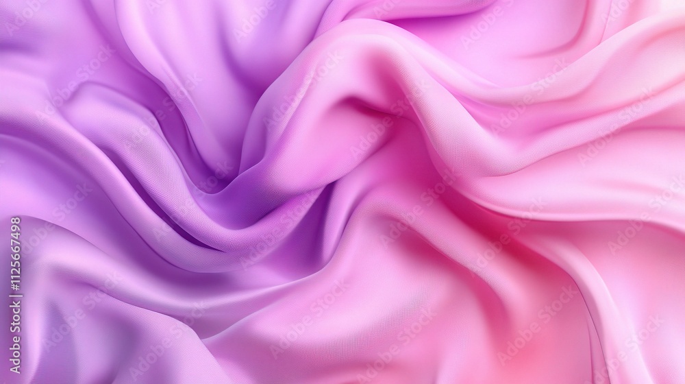Poster smooth violet and pink abstract gradient fabric texture background