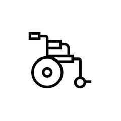 Chair icon symbol vector image illustration
