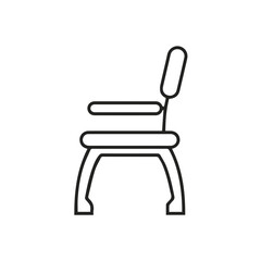 Chair icon symbol vector image illustration
