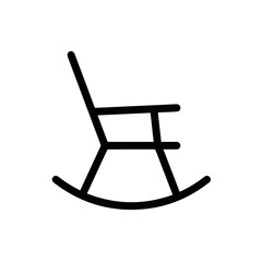 Chair icon symbol vector image illustration

