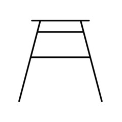 Chair icon symbol vector image illustration
