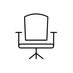 Chair icon symbol vector image illustration
