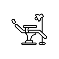 Chair icon symbol vector image illustration

