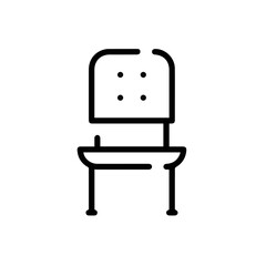 Chair icon symbol vector image illustration
