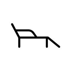 Chair icon symbol vector image illustration
