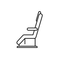 Chair icon symbol vector image illustration
