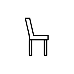 Chair icon symbol vector image illustration
