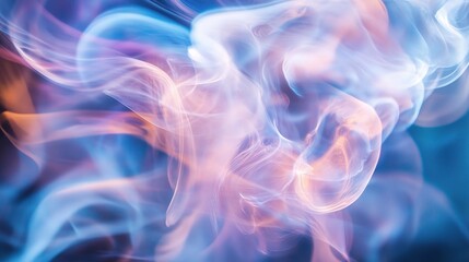 Obraz premium Abstract Blurred Background with Light Swirls and Soft Colors