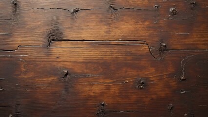 Antique Dark Wood Chest Texture, Worn, Rustic Wooden Surface Background