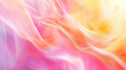 Obraz premium Colorful Abstract Gradient Flowing Lines in Soft Tones