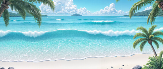 Obraz premium beach and sky