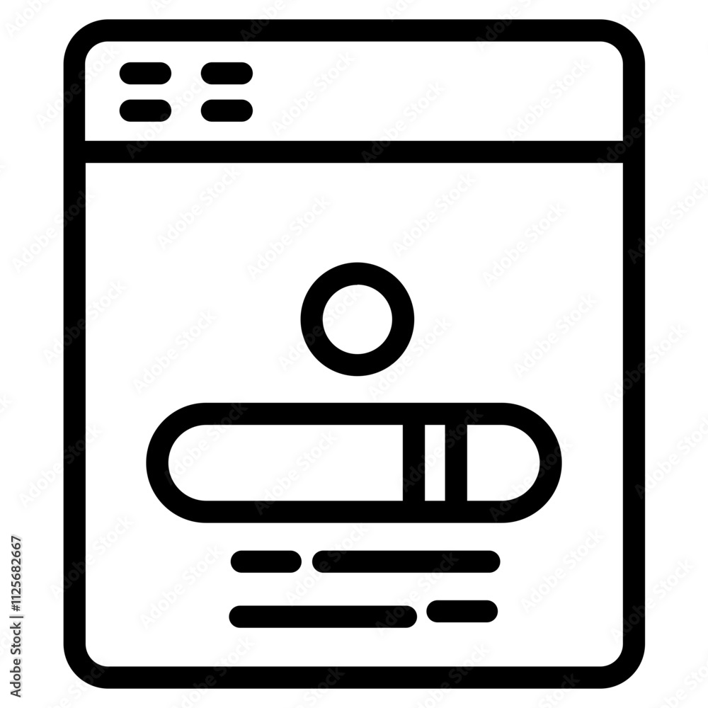 Poster app computer web