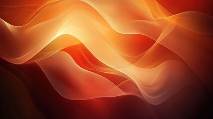 Fototapeta premium Abstract Gradient Design with Warm Tones of Orange and Red