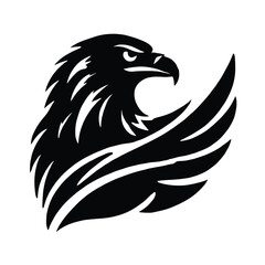 Fototapeta premium Bald Eagle Silhouette