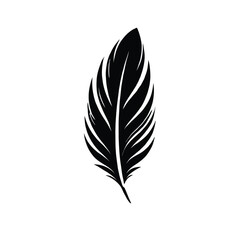 Fototapeta premium Angel Feather Silhouette