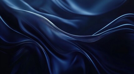 Fototapeta premium Dynamic Dark Blue Abstract Background with Geometric Patterns