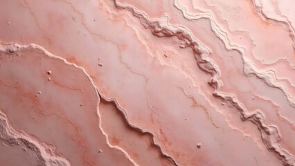 Fototapeta premium Pink Limestone Texture, Smooth, Durable Building Material Close-Up