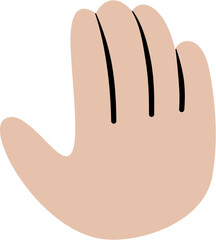 Hand illustration