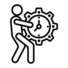 work Line Icon