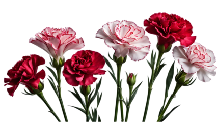 Gratitude, passion, beauty, and motherly love are the flower languages ​​of carnations.