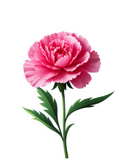 Gratitude, passion, beauty, and motherly love are the flower languages ​​of carnations.