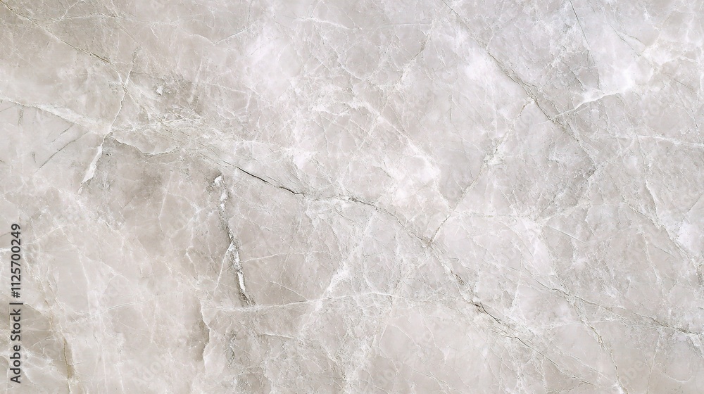 Poster elegant white marble texture with soft veins and subtle patterns