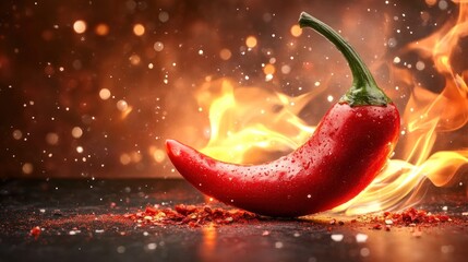Fiery Red Chili Pepper: A Spicy Culinary Delight