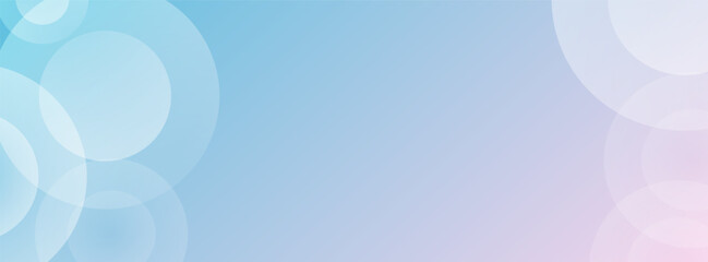 Modern Abstract white glowing geometric circle on blue light overlay background with white line