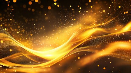 Vibrant Abstract Background with Shimmering Light Effects