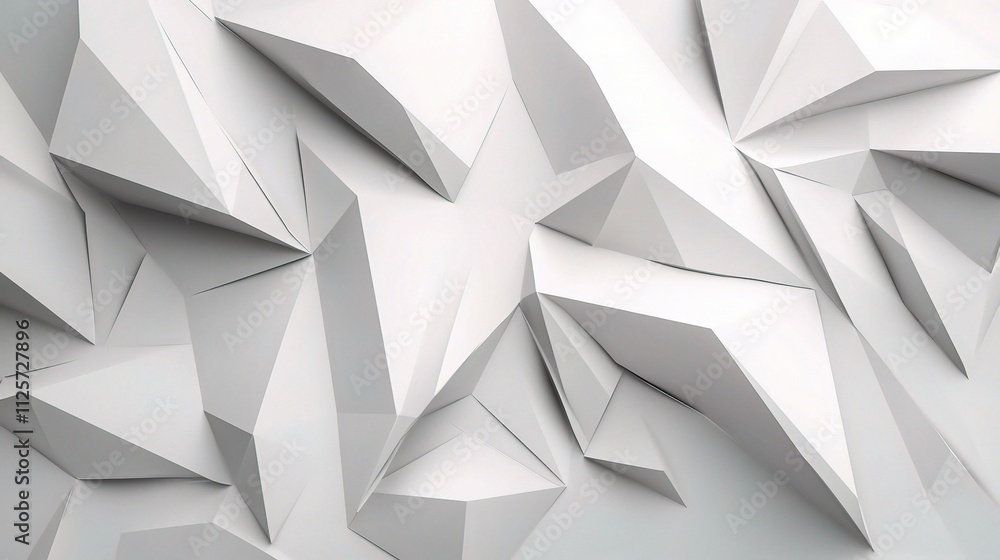 Poster abstract triangles in vector art for perfect background design