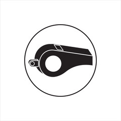 whistle icon to give a signal