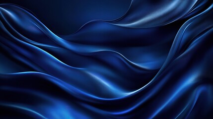 Obraz premium Luxurious Dark Blue Background for Perfect Presentation Visuals