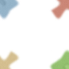 An abstract transparent wavy vignette design element overlay.