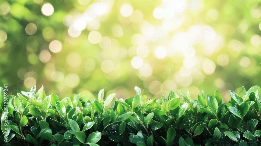 Aufkleber vibrant green grass background with dew drops sparkling in sunlight showcasing the freshness of natu