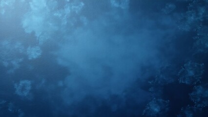 Elegant Marble Texture, Cool Blue Veining Background