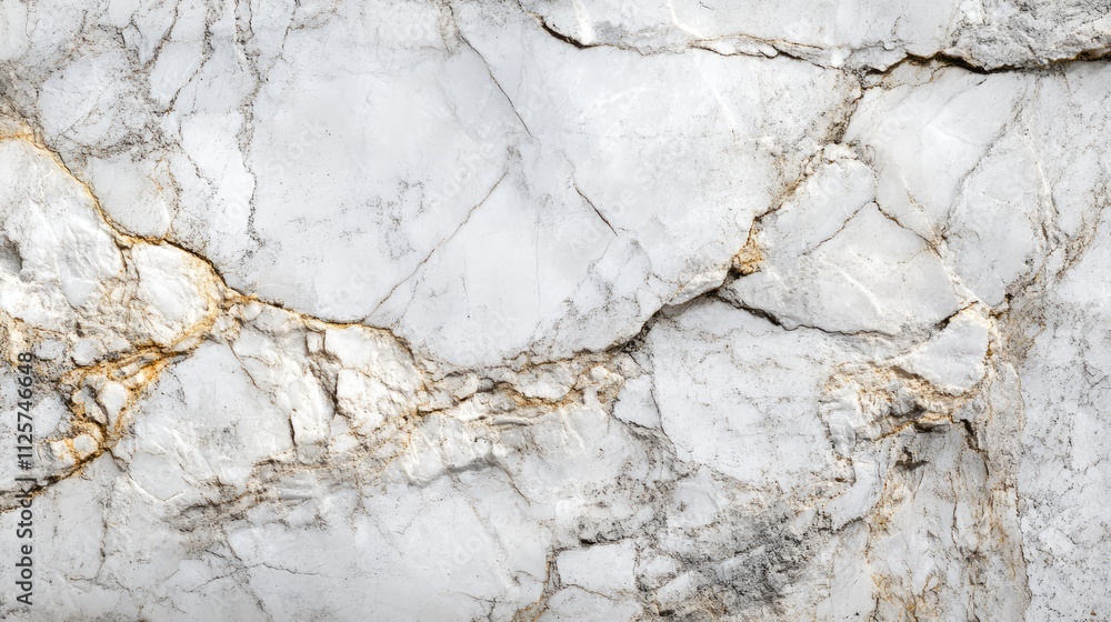 Poster elegant white marble texture with intricate veining suitable for design patterns and artistic backgr