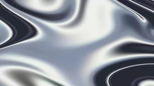 abstract background silver waves 