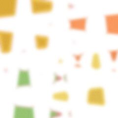 An abstract transparent wavy vignette design element overlay.