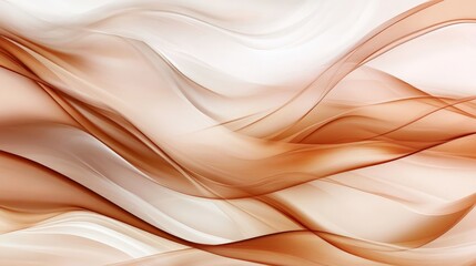 Obraz premium Abstract Flowing Lines in Harmonious Composition