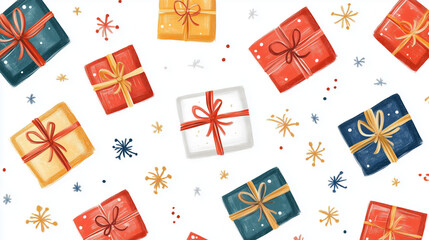 christmas seamless pattern