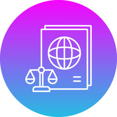 Legal passport Icon