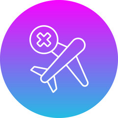 No Flight Icon