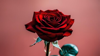 Valentine background with Red Roses - Valentines Day Banner