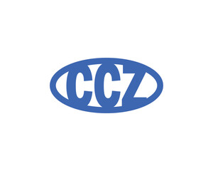 CCZ logo design vector template. CCZ