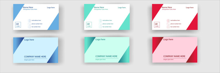 Creative corporate Business card design, business card design in geometric shape, business card, information, marketing, multipurpose, promotion, shape