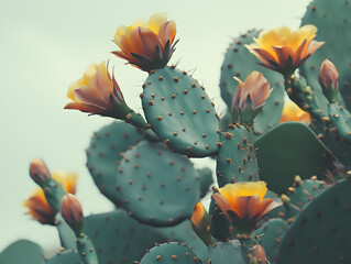 cactus with flower
